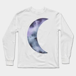 Tie dye moon Long Sleeve T-Shirt